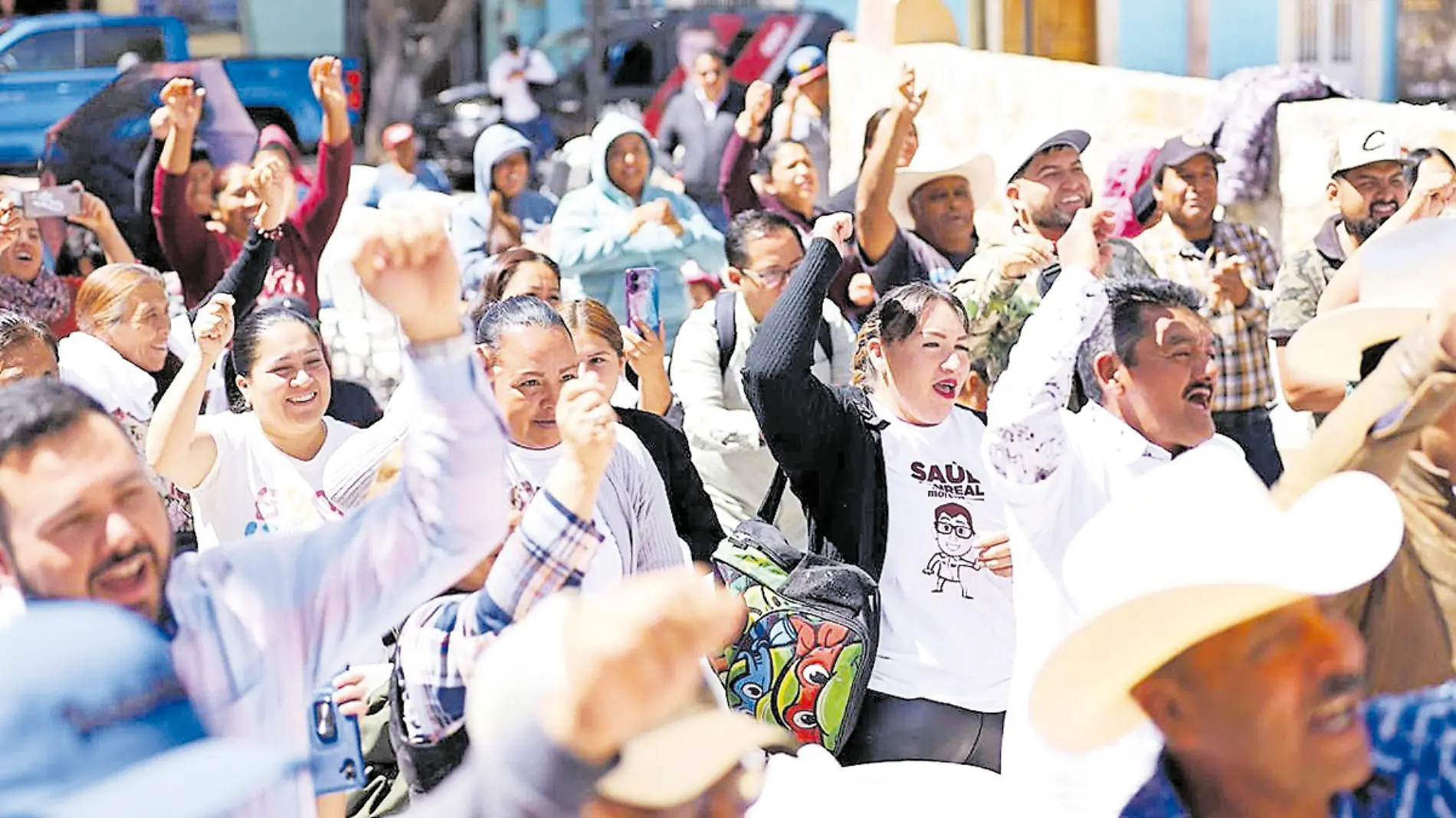 simpatizantes de candidatos